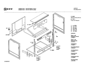 Схема №1 195307300 JOKER 445 A с изображением Панель для плиты (духовки) Bosch 00116949
