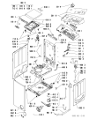 Схема №2 WAT 9358 WD с изображением Гидрошланг для стиралки Whirlpool 481253028883