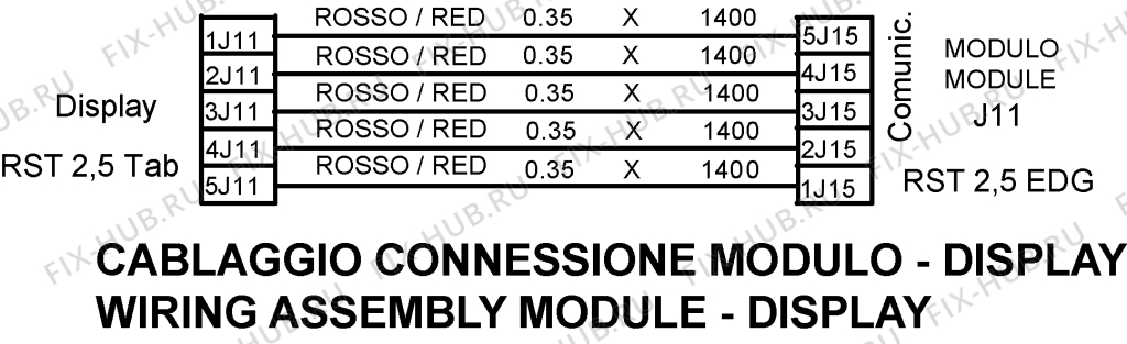 Большое фото - Электропроводка для стиралки Indesit C00259464 в гипермаркете Fix-Hub