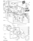 Схема №1 AWM 8121/S с изображением Тумблер для стиралки Whirlpool 481228218898