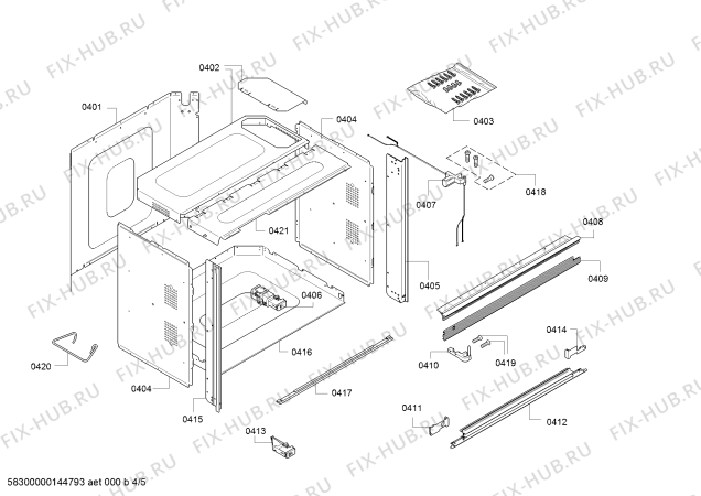 Схема №2 BX281111 с изображением Уплотнитель двери для плиты (духовки) Bosch 00666356
