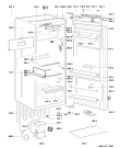 Схема №1 5105700005 с изображением Детектор для холодильной камеры Whirlpool 481010625392