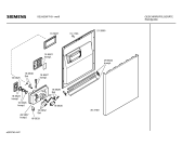 Схема №4 SE25A236FF с изображением Панель управления для посудомойки Siemens 00433852
