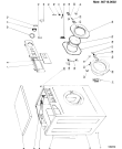 Схема №1 LB886ENL (F001150) с изображением Декоративная панель для стиральной машины Indesit C00030172