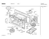 Схема №1 HMV9307 с изображением Дверь для плиты (духовки) Bosch 00143822