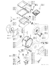 Схема №2 WATE 9575/2 с изображением Обшивка для стиралки Whirlpool 481245213882