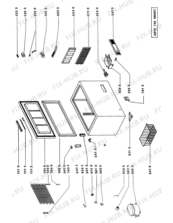 Схема №1 S 25/04/G с изображением Конденсатор для холодильника Whirlpool 481951148384