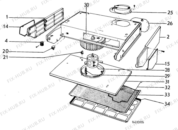 Взрыв-схема комплектующей Unknown QC704K - Схема узла H70 FAN,CHASSIS, MOUNTING KIT, USERS MANUAL  A