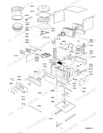 Схема №1 EMCHS 7860/2 с изображением Панель управления для микроволновки Whirlpool 481245350374