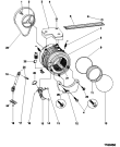 Схема №2 WIN602EU (F046473) с изображением Пластина для стиралки Indesit C00280970