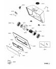 Схема №1 AKR 855 G BL с изображением Монтажный набор для вытяжки Whirlpool 482000091227
