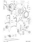 Схема №1 716 PB/ES с изображением Ручка (крючок) люка для стиралки Whirlpool 481249818765