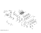 Схема №3 P1HEB38020 с изображением Блок подключения для электропечи Bosch 00611181