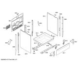 Схема №3 HCE853960F с изображением Панель управления для электропечи Bosch 00679546