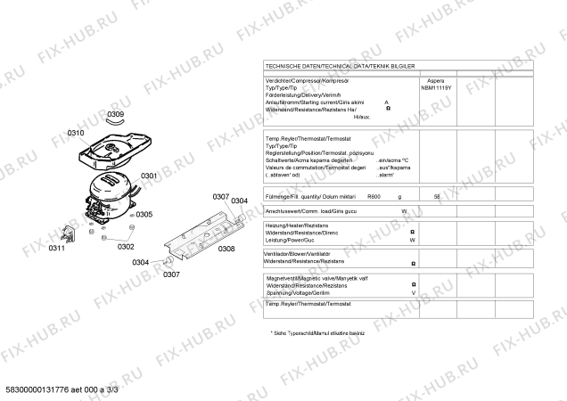 Схема №2 KS40U631NE с изображением Кабель для холодильника Bosch 00607438