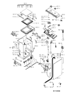 Схема №1 AWG 407/RA с изображением Декоративная панель для стиралки Whirlpool 481245219818