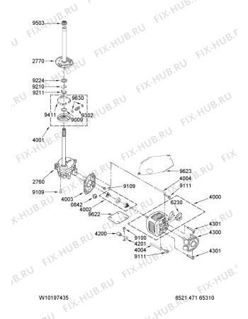 Схема №3 3UATW4605TQ с изображением Другое для стиралки Whirlpool 480110100223