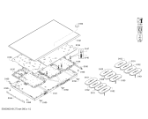 Схема №1 T59TS61N0 с изображением Стеклокерамика для духового шкафа Bosch 00714697