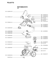 Схема №1 TW7232EA/410 с изображением Рукоятка для электропылесоса Rowenta RS-2230001242