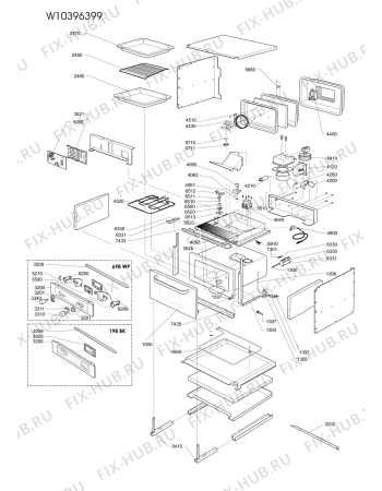 Схема №1 KMCX45103 (F090779) с изображением Наставление для микроволновой печи Indesit C00351935