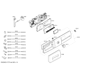 Схема №1 WM10E420IT с изображением Панель управления для стиральной машины Siemens 00449979