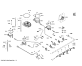 Схема №2 T26S66N0AU ENC.T26S66N0AU 4G+1W NE70F IH5 с изображением Варочная панель для плиты (духовки) Bosch 00685796