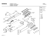 Схема №1 HO36040 с изображением Панель для плиты (духовки) Siemens 00285851