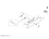 Схема №2 3HB669X с изображением Модуль управления, незапрограммированный для плиты (духовки) Bosch 00674943