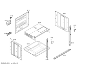 Схема №4 E1524N0 MEGA1524N с изображением Панель управления для плиты (духовки) Bosch 00438652