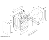 Схема №3 DWHD651GFP с изображением Передняя панель для посудомойки Bosch 00677782