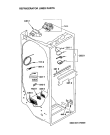 Схема №3 KSN 4051/A с изображением Крышка для холодильной камеры Whirlpool 481246228862