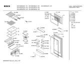 Схема №2 KSV42622NE с изображением Дверь для холодильника Bosch 00240706