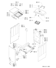 Схема №1 AWE 2237 с изображением Модуль (плата) для стиралки Whirlpool 480111103615