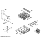Схема №2 SMS60E02EU с изображением Передняя панель для посудомойки Bosch 00677614