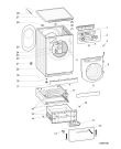 Схема №2 AQ97D49DIT (F101744) с изображением Запчасть для стиралки Indesit C00558034