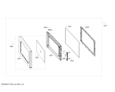 Схема №3 CN261150 с изображением Панель для свч печи Bosch 00745513