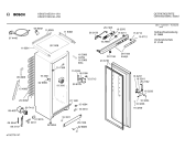Схема №2 KSW3602 с изображением Дверь для холодильника Bosch 00210095