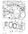 Схема №2 AWM 1009 с изображением Люк и обрамление для стиралки Whirlpool 480111103104