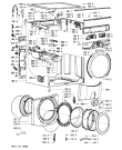 Схема №2 AWM 1010 с изображением Люк и обрамление для стиральной машины Whirlpool 480111104112