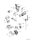 Схема №1 L9FER962A с изображением Блок управления для стиральной машины Aeg 140101145229