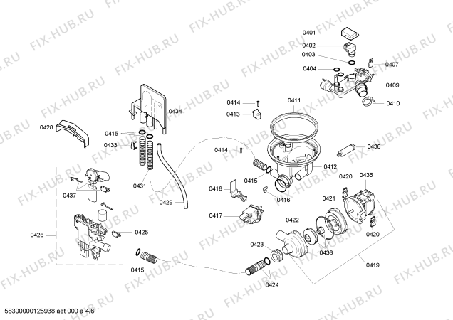 Схема №2 SHU9956UC IntegraLtd с изображением Панель для посудомойки Bosch 00184599