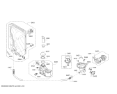 Схема №2 SPS53E06RU с изображением Столешница для посудомойки Bosch 00687483