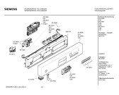 Схема №3 SE58A560RK с изображением Передняя панель для посудомоечной машины Siemens 00446505