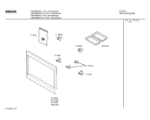 Схема №1 HMT8506 с изображением Рамка для микроволновой печи Bosch 00235999