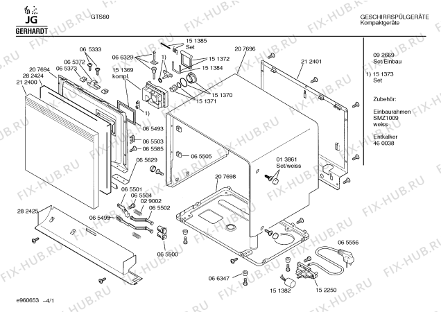 Схема №1 SKTGDA1 GTS 80 с изображением Проточный нагреватель для посудомойки Bosch 00261708