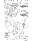 Схема №1 ADG 7340 с изображением Панель для электропосудомоечной машины Whirlpool 481245371358