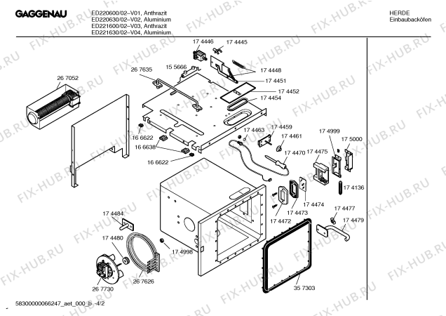 Схема №1 ED221620 с изображением Соединительный кабель для духового шкафа Bosch 00350525