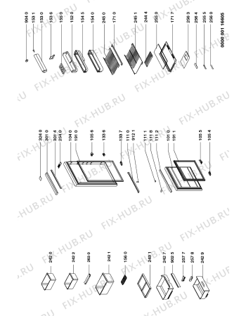 Схема №2 EFF 110 F с изображением Кабель-адаптер для холодильной камеры Whirlpool 481921478559