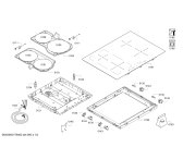 Схема №2 T43T48N2 IH6.1 - CombiInduction с изображением Стеклокерамика для электропечи Bosch 00770918