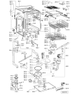 Схема №2 ADG8310 (F091697) с изображением Корзинка для посудомойки Indesit C00322633